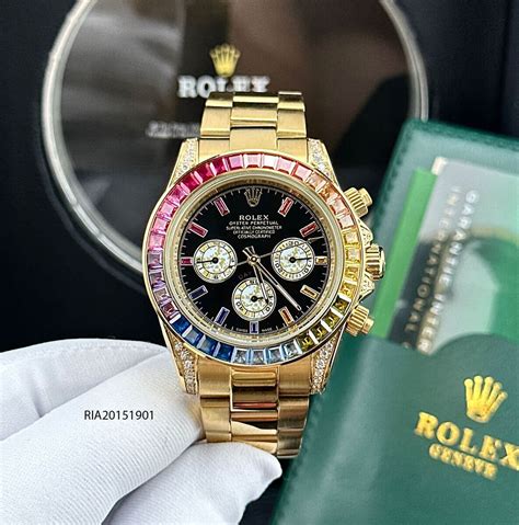 rolex daytona đen